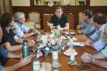 Bahillo se reunió con la Farer