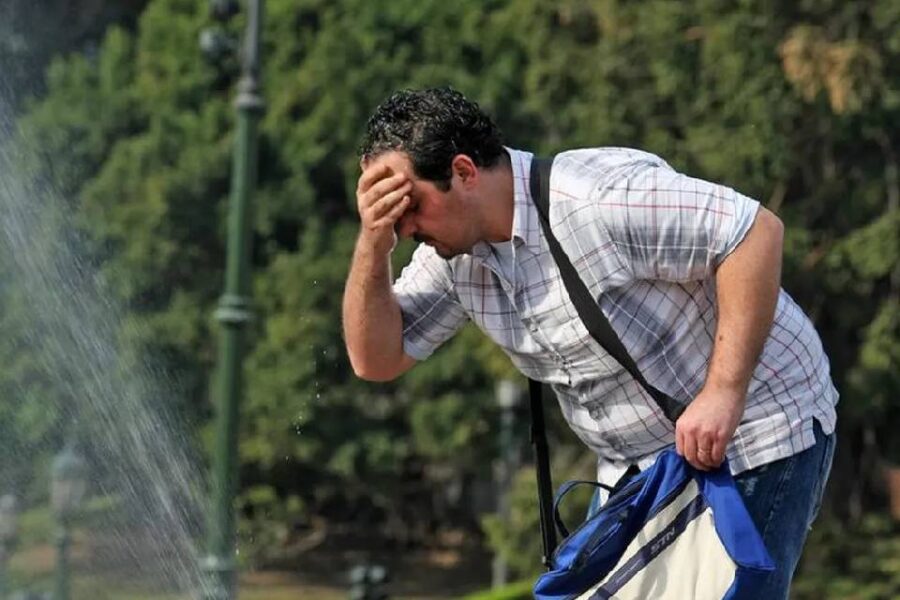 (Mención a Entre Ríos) La sensación térmica llegó a los 43° en CABA y se acerca al récord