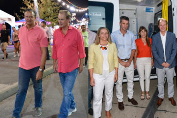 Bordet acompañó a Bahl y a Cresto