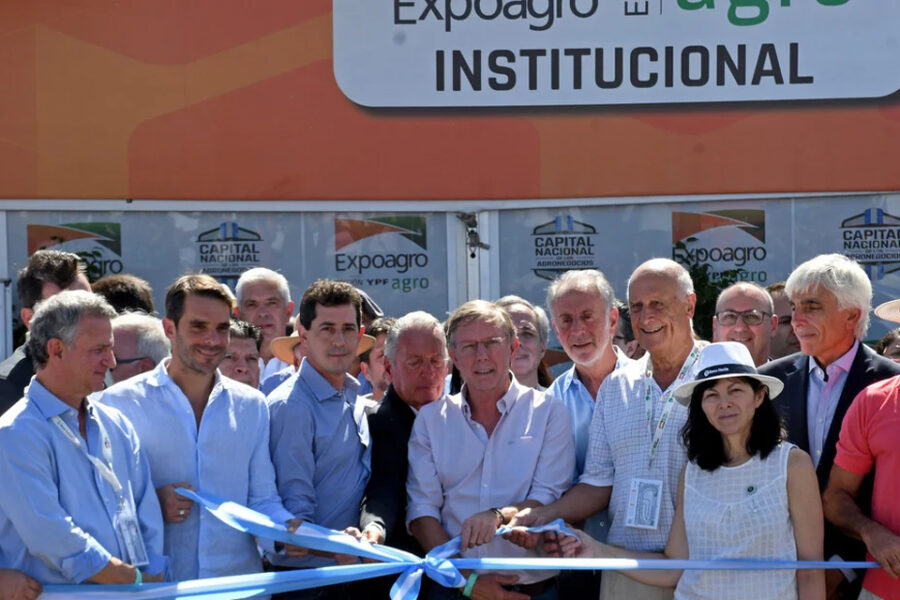 (Mención a Bahillo) Eduardo “Wado” de Pedro inauguró Expoagro y dijo que “es necesario volver a unir al peronismo con el campo”
