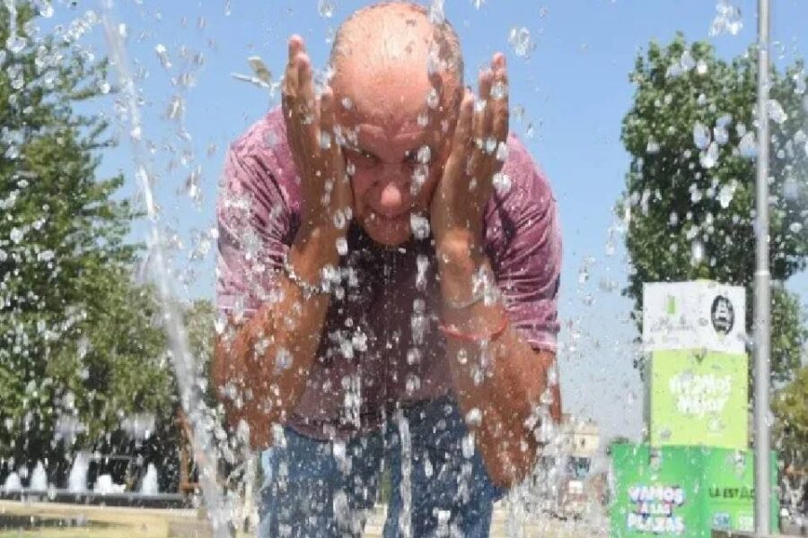 (Mención a Entre Ríos) ¡44,1! La máxima sensación térmica del país y sigue el alerta rojo por calor en AMBA