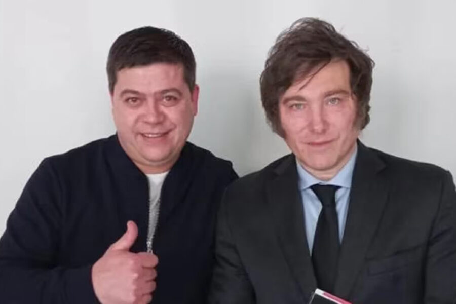 (Mención a precandidato a intendente de Paraná) Javier Milei viaja a Chubut para respaldar la candidatura a gobernador de César Treffinger