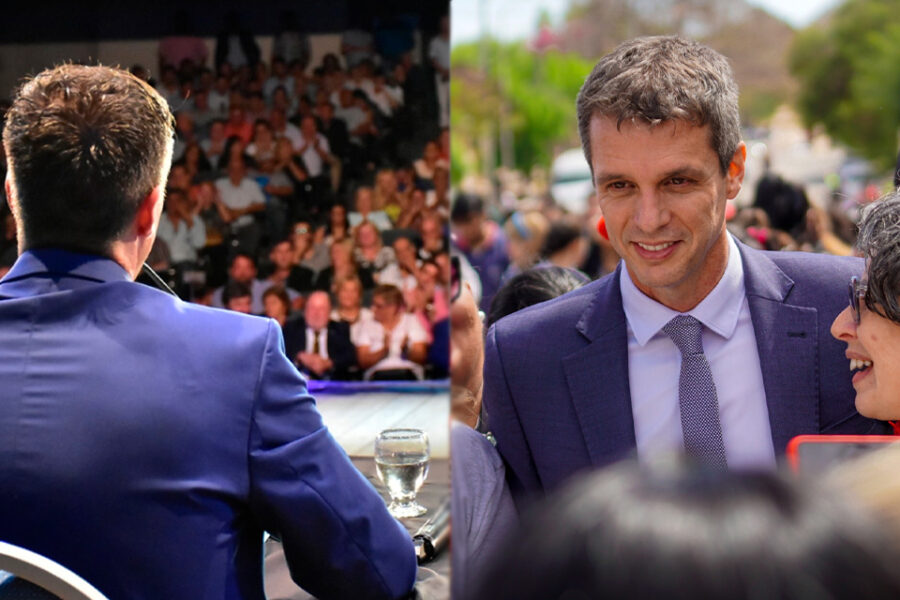 Cresto da su último discurso como intendente pensando en la Casa Gris