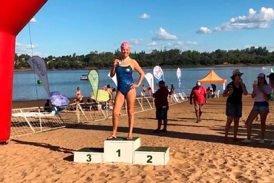 (Mención a Entre Ríos) Le costaba respirar, se comunicaba con un cuaderno y la salvó la natación: “Cuanto más nadaba, mejor me sentía”