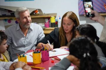 María Eugenia Vidal hizo campaña en Entre Ríos y respaldó la postulación de Rogelio Frigerio a la gobernación