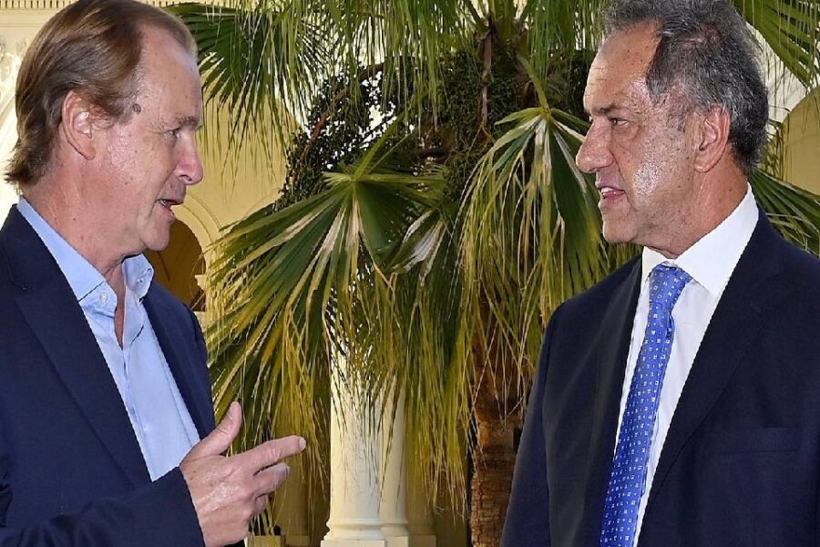 Scioli Mi gran coincidencia con el gobernador Bordet es que el camino es producir, exportar y ser