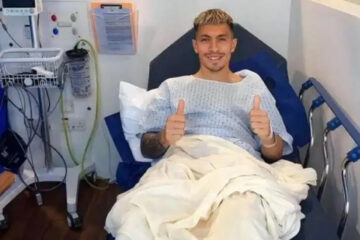 (Futbolista entrerriano) Lisandro Martínez fue operado con éxito: “Ya pensando en la recuperación”