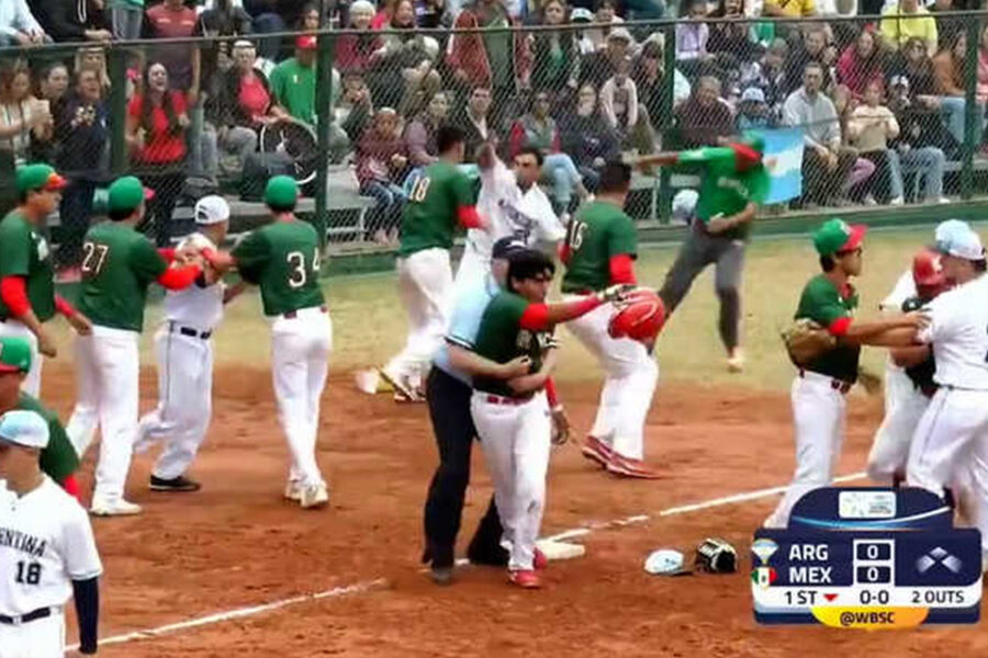(En Paraná) Argentina terminó el Mundial de Sóftbol Sub-23 a las piñas: tercer puesto y escándalo