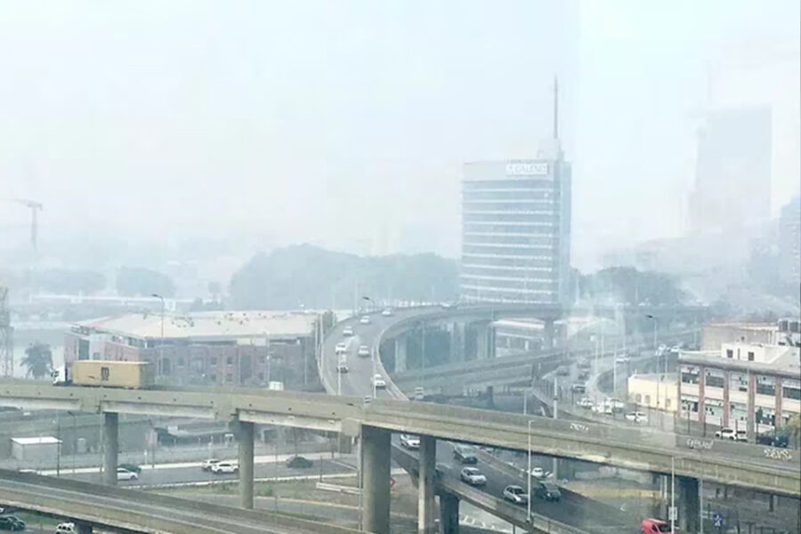 (Mención a Entre Ríos) Nueva jornada con humo y olor a quemado en la Ciudad de Buenos Aires