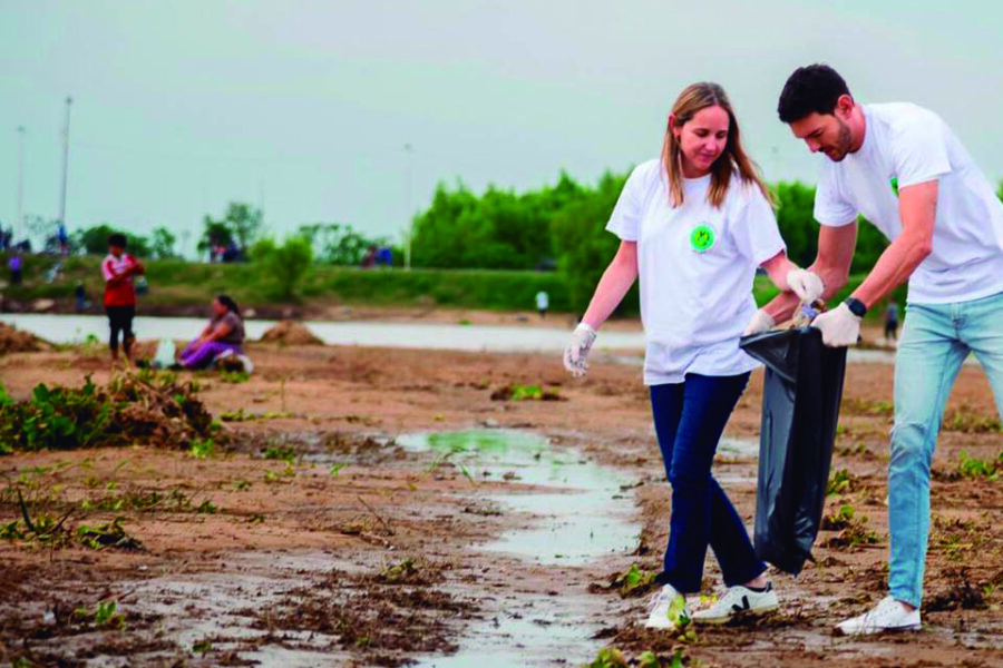 Destaca la agenda ambiental de Gainza