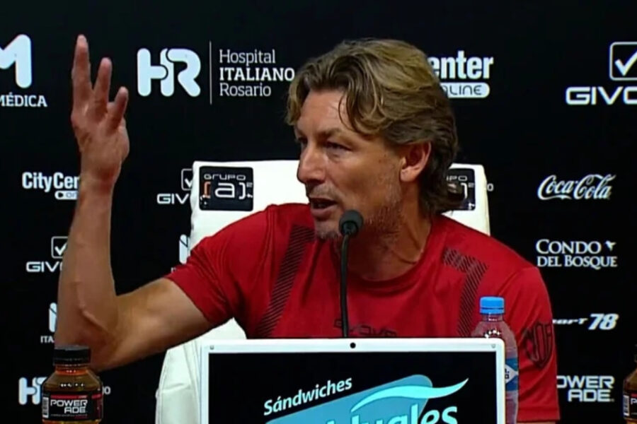 (Entrenador entrerriano) El tenso cruce de Gabriel Heinze con un periodista tras el empate de Newell’s: “Esto es una cosa tremenda”