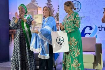 (Jueza entrerriana) Una jueza argentina fue premiada por su trayectoria en la XVI Conferencia Bienal de Mujeres en Marruecos