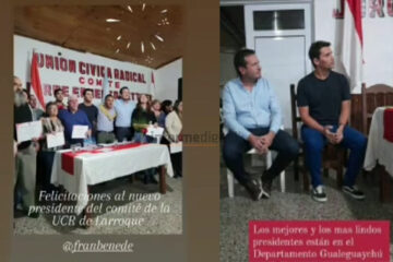 El hijo de Bedenetti preside lel Comité de su pueblo