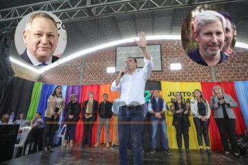 Lo acompañó Rogel pero eligió a Frigerio