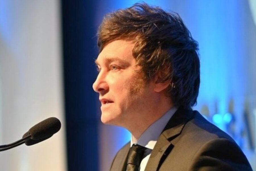 (Mención a empresario entrerriano) Javier Milei coquetea con un importante productor agropecuario como candidato