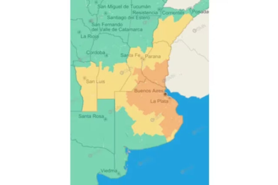 (Mención a Entre Ríos) Siguen las tormentas en el AMBA y hay otras provincias bajo alerta