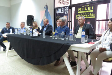 En modo campaña Etchevehere busca sumar más vecinalismo