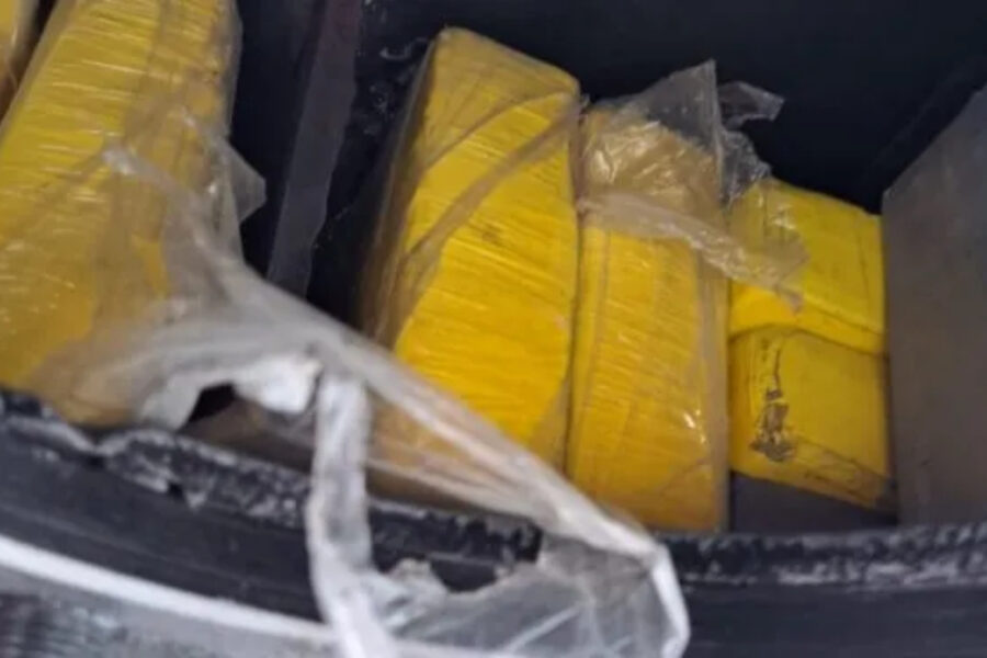 (Mención a funcionario entrerriano) Aduana: descubren más de 100 kg de cocaína en un camión de bananas