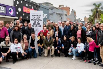 Gainza dice que no va a cobrar el impuesto municipal de la luz