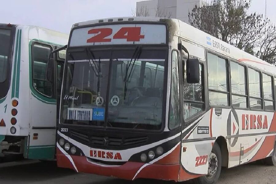 UTA advierte que puede dejar sin colectivos a Paraná otra vez