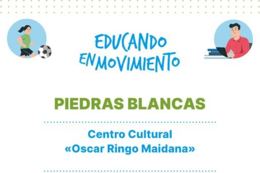 Educando en Movimiento inició su ciclo en Piedras Blancas