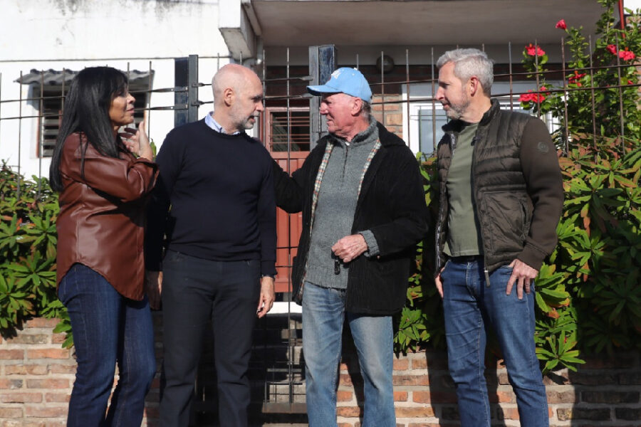 Larreta se mostró con Frigerio en Paraná