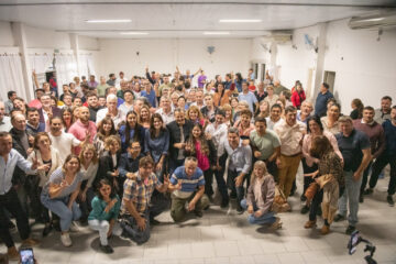 Bahl mostró respaldo también en Paraná Campaña