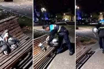 (En Entre Ríos) Andaba en patines por una plaza de Gualeguaychú, se los incautaron y deberá pagar una multa