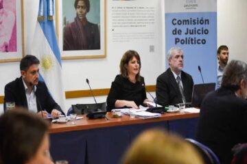 (Mención a diputada entrerriana) Juicio Político: Maqueda no se presentó y el oficialismo aprobó tomarle una huella de voz a D´Alessandro