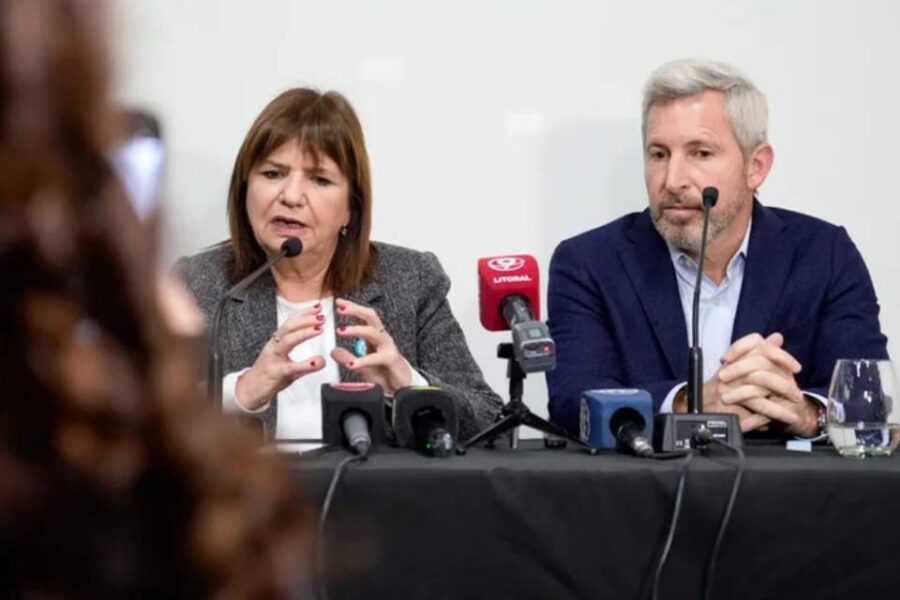 Bullrich con Frigerio y pese a las acusaciones le da el pegado a Lucía Varisco