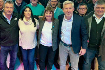 (En Entre Ríos) Bullrich criticó a Massa y estuvo con Frigerio