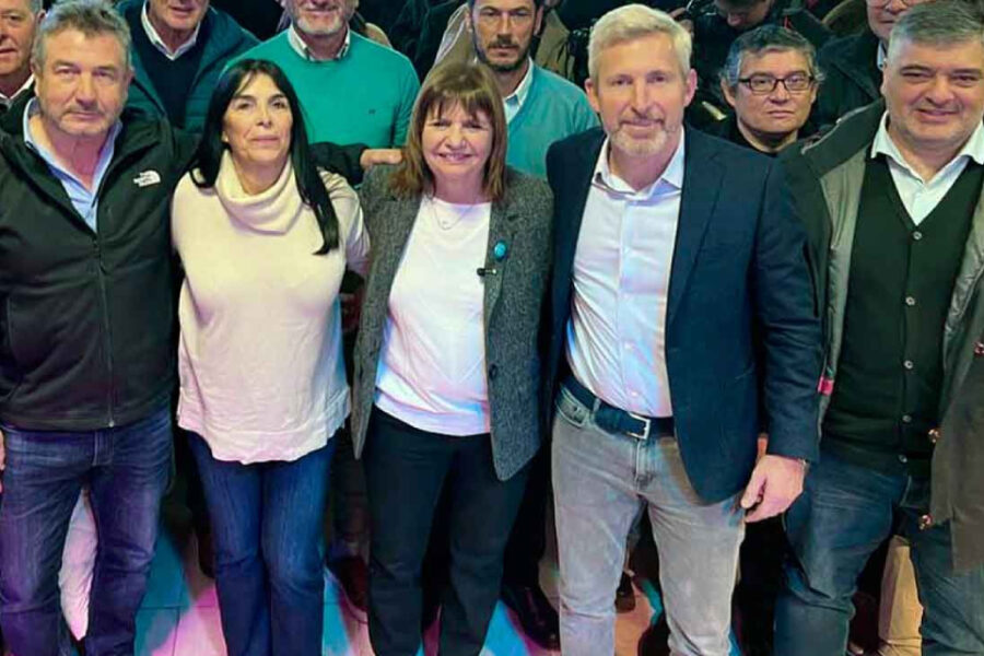 (En Entre Ríos) Bullrich criticó a Massa y estuvo con Frigerio
