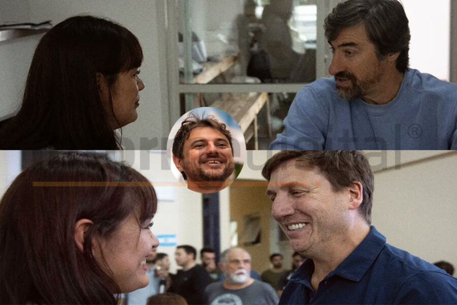 Candidatos entrerrianos cerca de Grabois