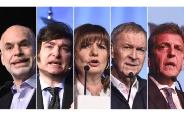 (Mención a Bahillo) Los precandidatos a presidente presentaron en La Rural sus propuestas para el campo y hubo cruces y chicanas