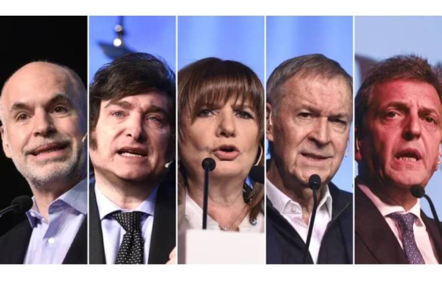 (Mención a Bahillo) Los precandidatos a presidente presentaron en La Rural sus propuestas para el campo y hubo cruces y chicanas