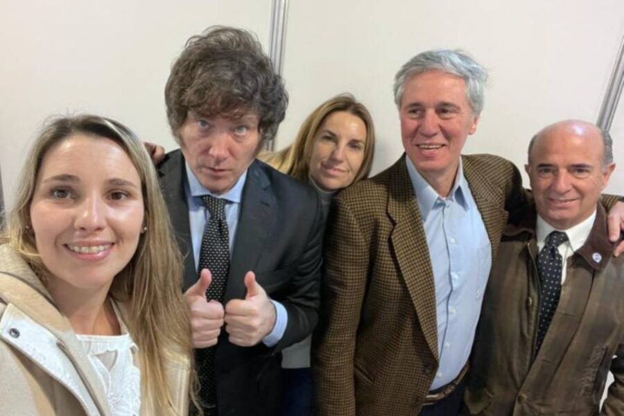 Etchevehere acompañó a Milei en La Rural