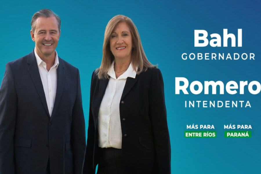 Bahl y Romero se muestran juntos en un spot