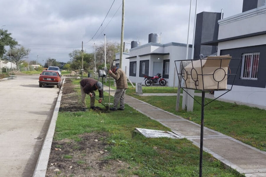 El municipio continúa trabajando en distintas obras