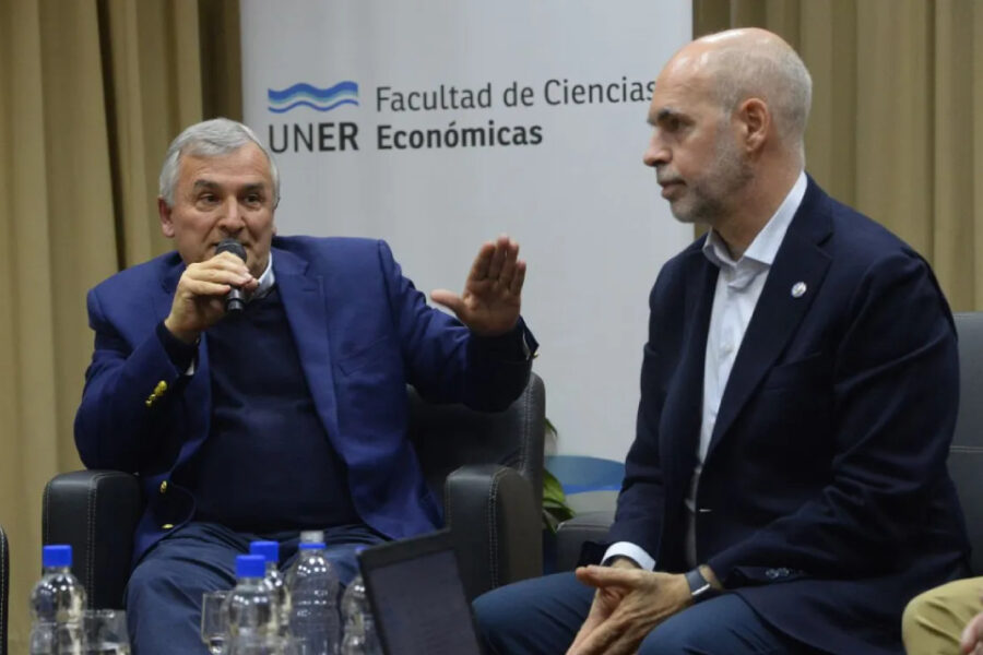 (En Entre Ríos) Gerardo Morales: “A los empresarios hay que darles certezas y seguridad jurídica”