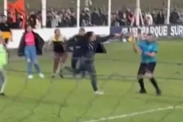 ¡Escándalo! Un árbitro sufrió una salvaje agresión en un torneo amateur en Entre Ríos