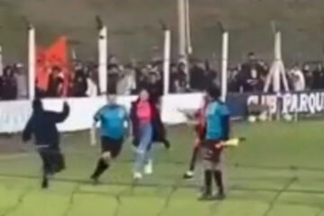 (En Entre Ríos) Golpearon y le arrojaron agua caliente en la cara a un árbitro de fútbol amateur: “No sé si voy a seguir dirigiendo”