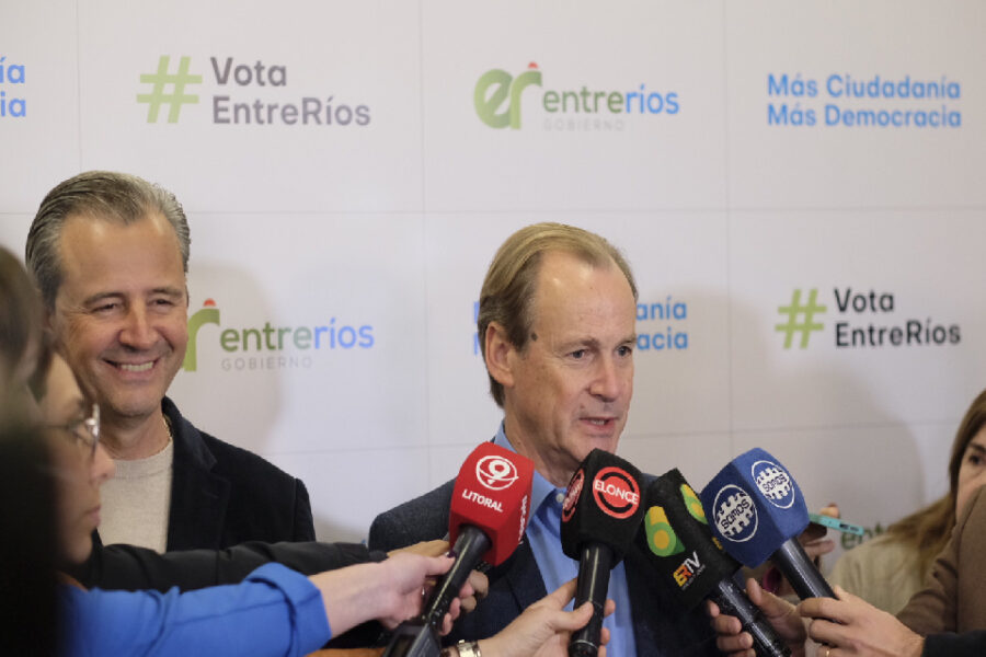 Bordet destacó que Bahl es el candidato más votado