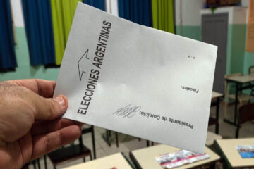 El voto en blanco quedó tercero en Entre Ríos