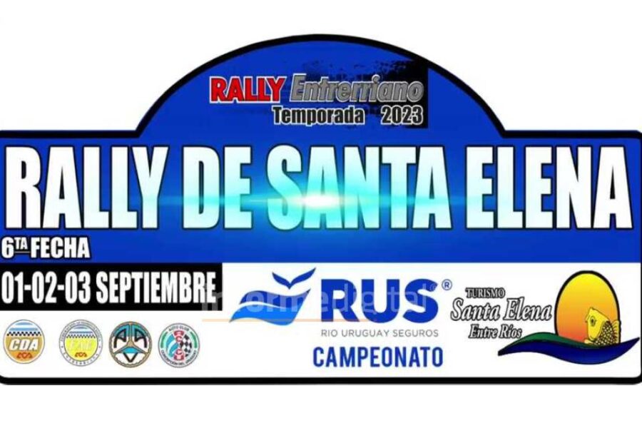 Santa Elena recibirá la 6ª fecha del Rally Provincial