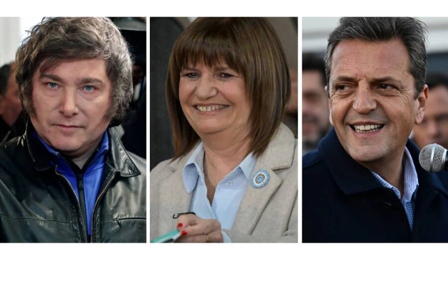 (Mención a Entre Ríos) Una nueva encuesta midió a Milei, Bullrich y Massa en las 24 provincias: quién gana en cada una