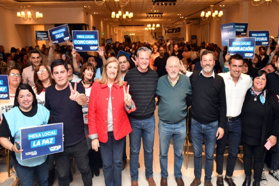 Bahl sumó apoyo de histórico gremialista nacional