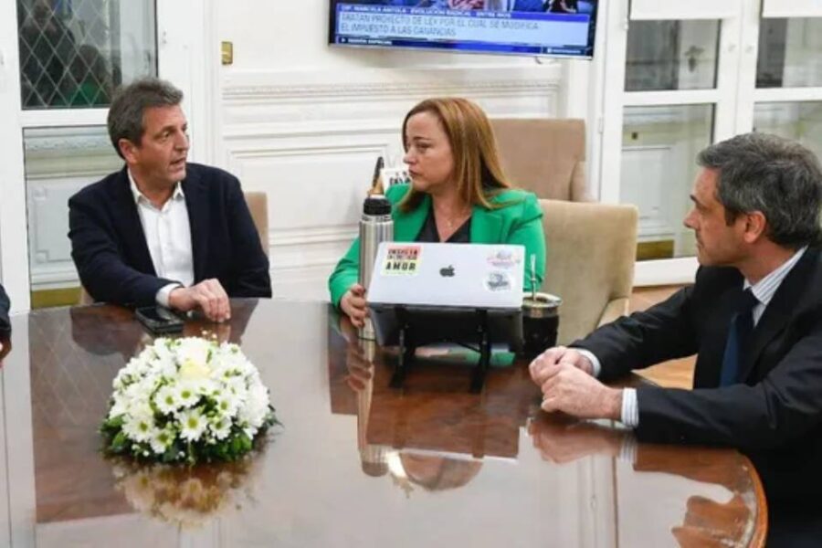 (Mención a Michel) Sergio Massa apura el envío al Congreso del proyecto de ley de devolución del IVA