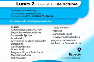 El móvil de ANSES llega a la ciudad