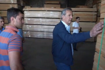 Bahl mostró respaldo a otro sector de la industria