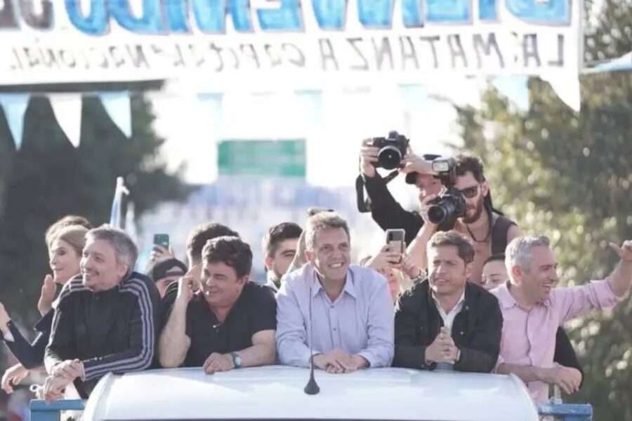 (Mención a Entre Ríos) Sergio Massa, entre ensayos, cierre con trabajadores y contención de la economía